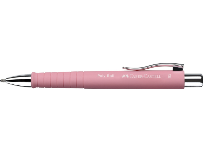 Pastapliiats Faber-Castell PolyBall XB 0.6mm, roosa - Pilt 2