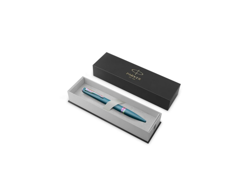 Pastapliiats Parker Meridian Teal RBT, M, sinine tint - Pilt 4