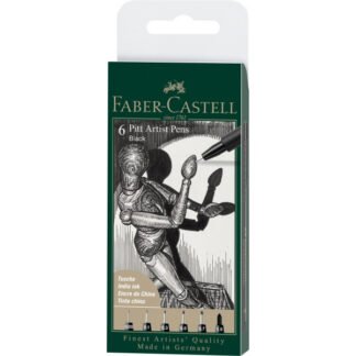 Pintsel-pliiats Faber-Castell Pitt Artist Pen 199 6tk/pk
