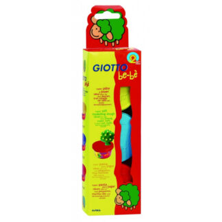 Plastiliin Fila Giotto be-be 3x100g kollane, sinine, punane