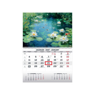 Seinakalender Timer MONO eesti-inglise nr.14