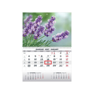 Seinakalender Timer MONO eesti-inglise nr.16