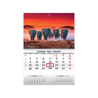 Seinakalender Timer MONO eesti-inglise nr.18