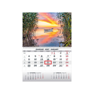 Seinakalender Timer MONO eesti-inglise nr.25