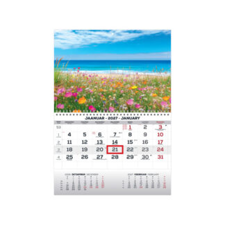 Seinakalender Timer MONO eesti-inglise nr.27