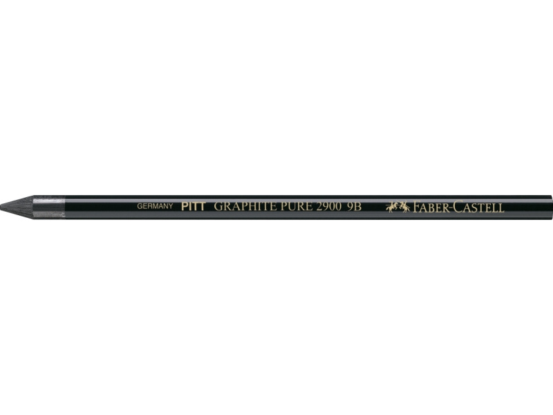 Söepliiats Faber-Castell 2900 9B - puiduvaba kunstnikupliiats - Pilt 2