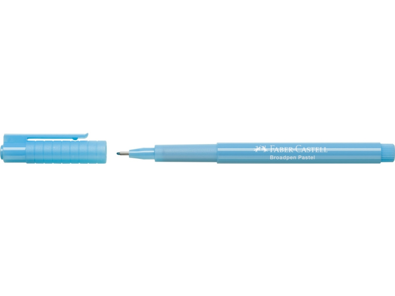 Tindipliiats Faber-Castell FineLiner Broadpen 0,8mm helesinine - Pilt 2