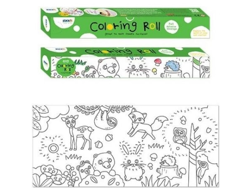 Värvi Ise pildid Stick´N Furry Friends, iseliimuv 31x 355cm rullis