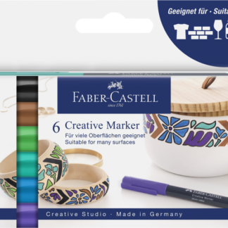 Värvimarker Faber-Castell Fairy forest 6-värvi blistris