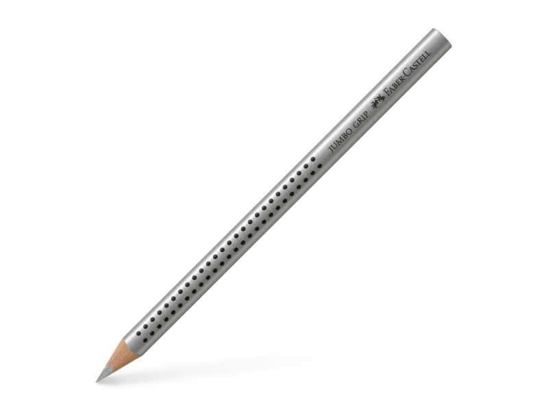 Värvipliiats Faber-Castell Jumbo Grip 82 hõbe