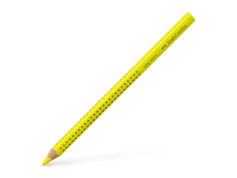 Värvipliiats Faber-Castell Jumbo Grip neoon kollane