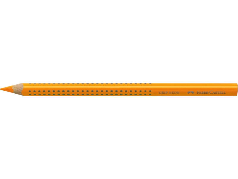 Värvipliiats Faber-Castell Jumbo Grip neoon oranž - Pilt 2
