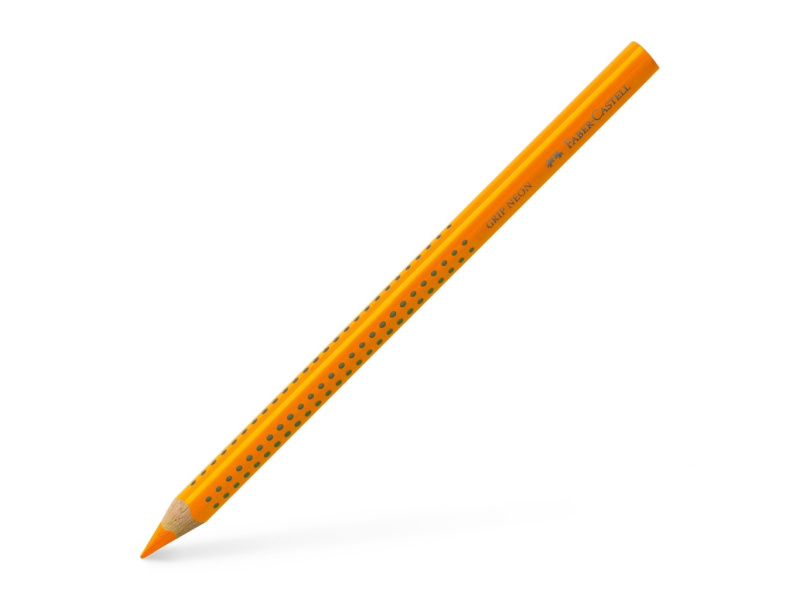 Värvipliiats Faber-Castell Jumbo Grip neoon oranž
