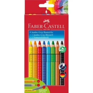 Värvipliiatsid Faber-Castell Jumbo Grip 10-värvi