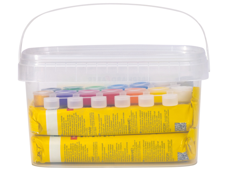 Voolimissavi EberhardFaber Kids 2kg valge+ 14 värvi - Pilt 2
