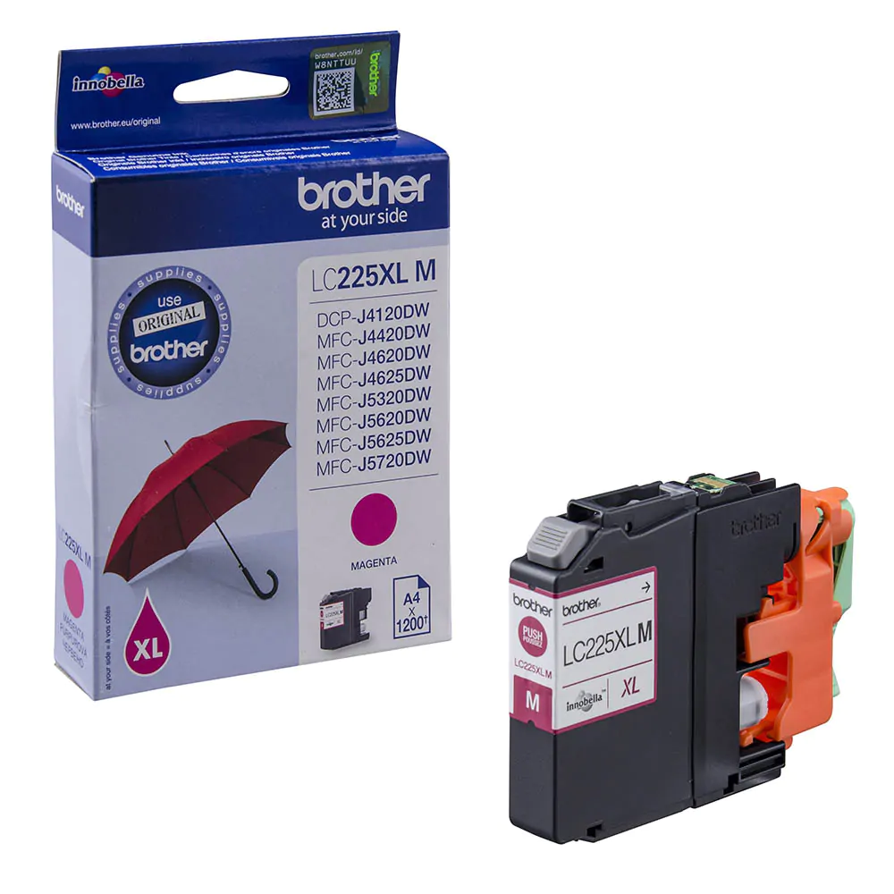 Tint Brother LC225XLM magenta 1200 lehte
