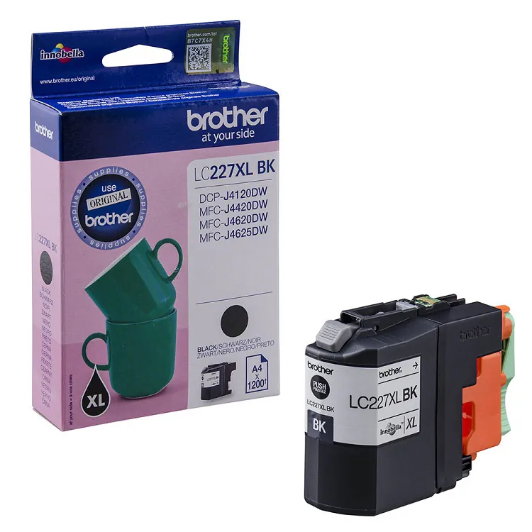 Brother LC227XLBK must tint 1200 lehte