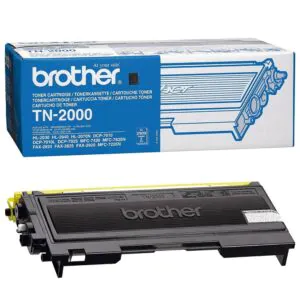 Brother TN-2000 must toonerikassett 2500lk