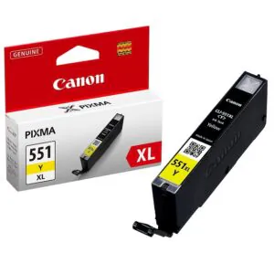 Canon CLI-551XL kollane tindikassett 715lk